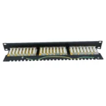 High Quality Keystone 1U 19 Inch Network Patch Panel 24 Port Cat6 FTP Rj45 Cat6a Shielded - Image 5