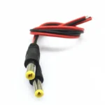 Factory Price 5.5x2.1mm Red Black Male DC Power Cable for Monitoring Camera Router LED - Image 3