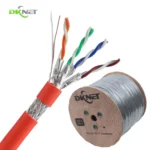 High Speed Cat 8 Shielded 4Pair Copper PVC LSZH Network Lan Cable 100m 305m 1000ft roll price