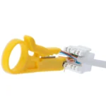 Mini Simple Knife Multi-funtional Hand Tool  Crimper Small Yellow Stripper - Image 3