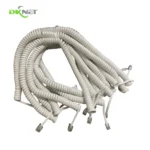Good Quality Telephone Receiver Handle Cables 4 Core Spring Wire Helical Cable RJ9 4P4C Telephone Cable