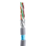 High Speed cat6a Ftp 4Pair Copper PVC LSZH Network Lan Cable 100m 305m 1000ft roll price - Image 2